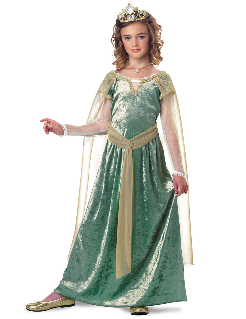 Déguisement reine Guenièvre luxe fille