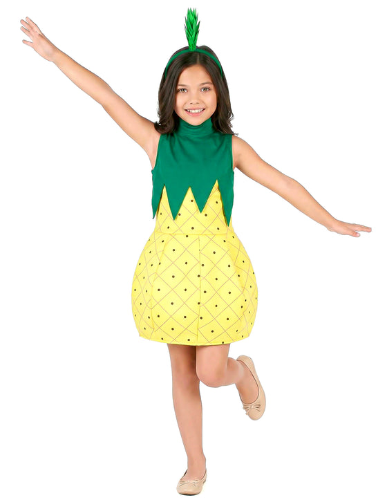 Déguisement robe ananas fille