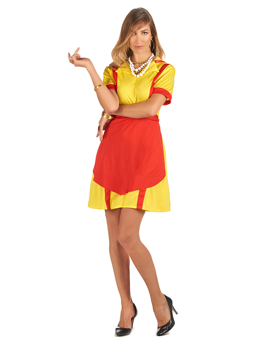 Déguisement serveuse diner US femme
