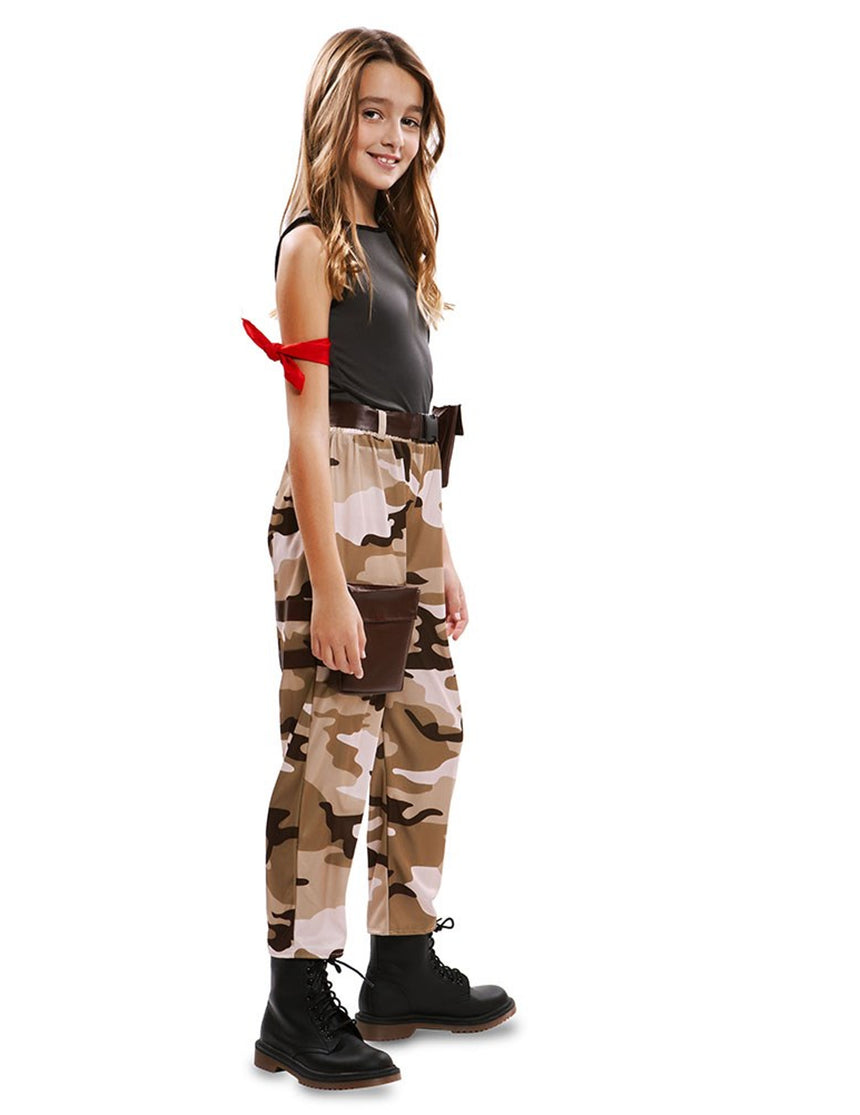 Déguisement soldat fille
