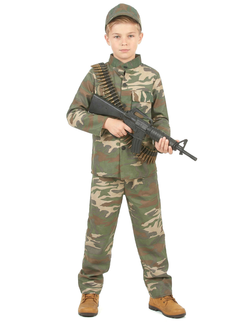 Déguisement soldat garçon