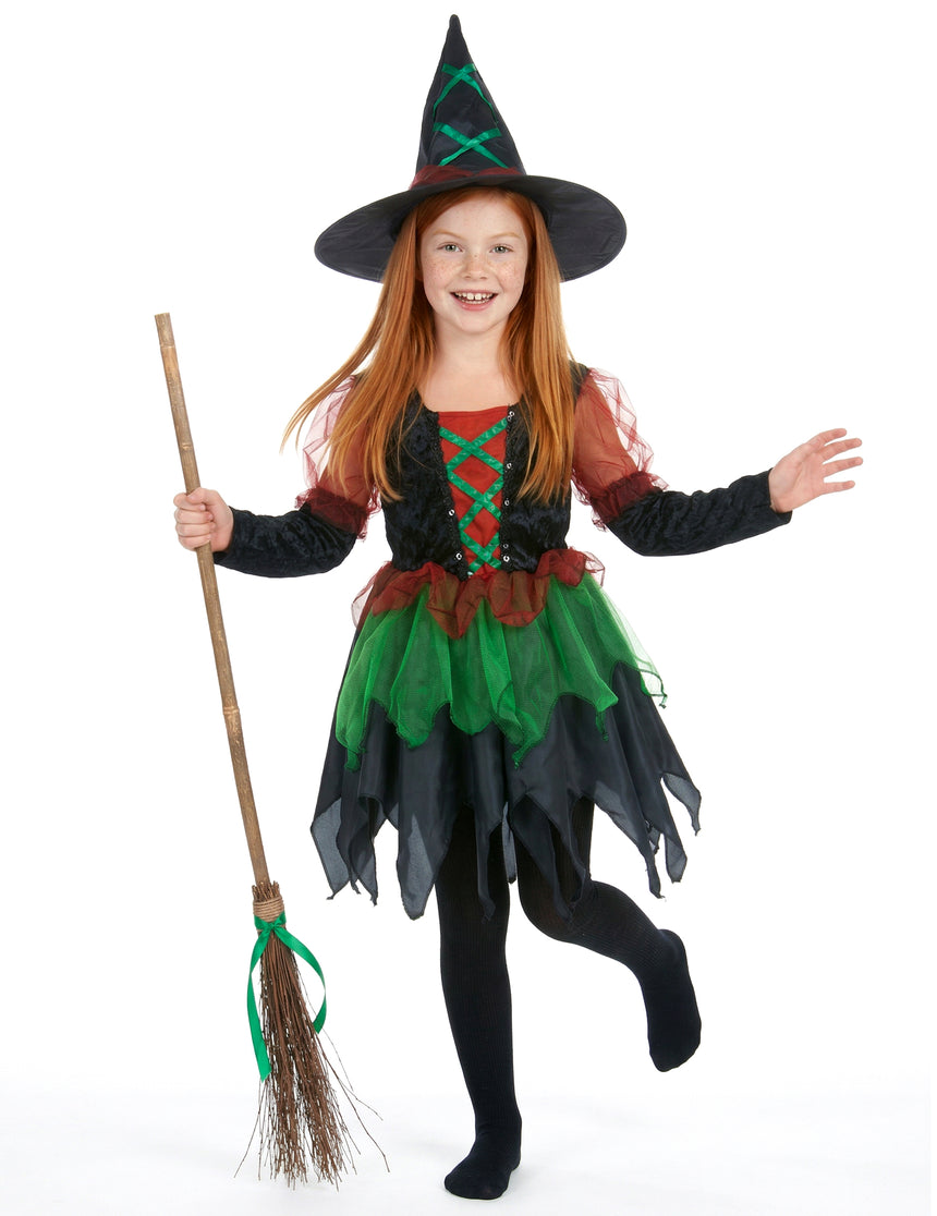 Déguisement sorcière des bois fille Halloween