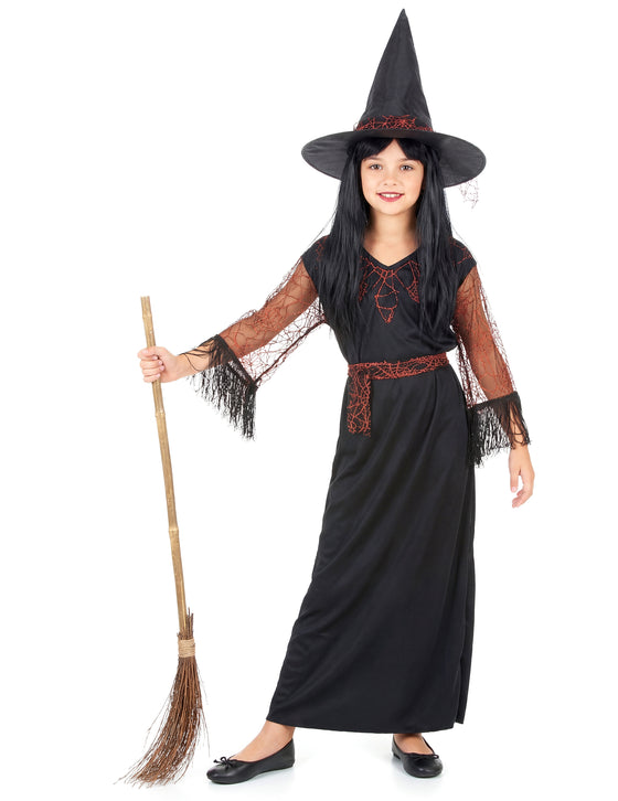 Déguisement sorcière noir fille Halloween