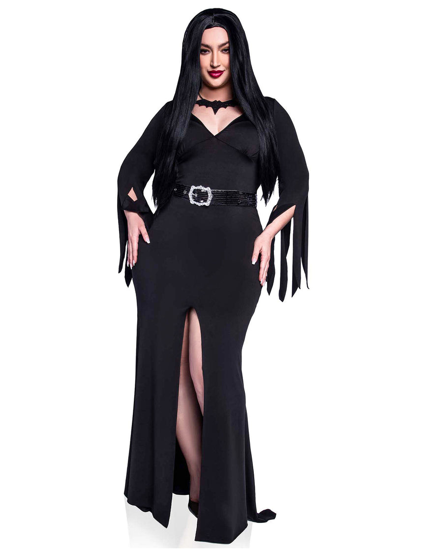 Déguisement sorcière noire grande taille femme