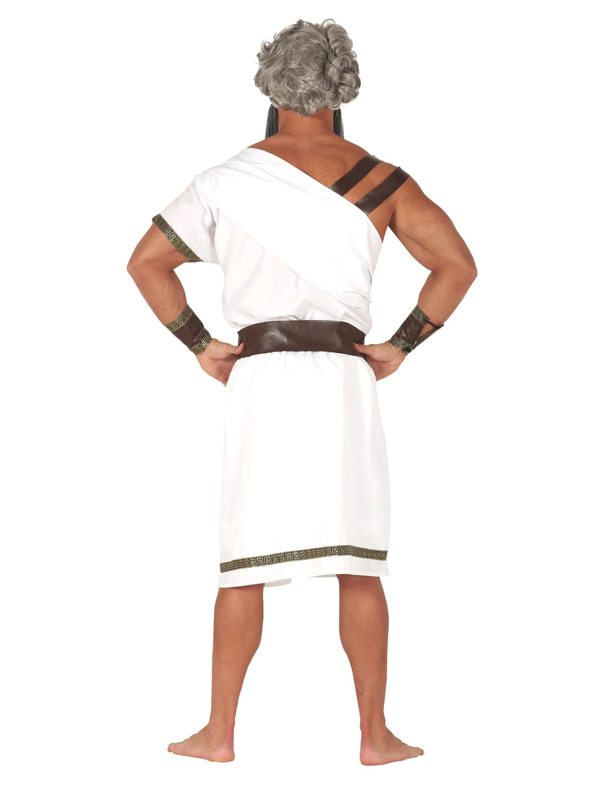 Déguisement spartan blanc homme