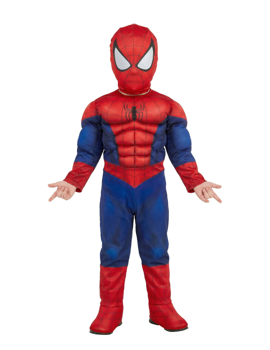 Déguisement Spiderman musclé luxe enfant