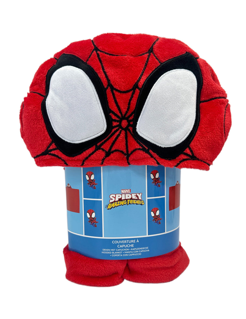 Déguisement Spidey et ses Amis Plaid Polaire à Capuche Enfant