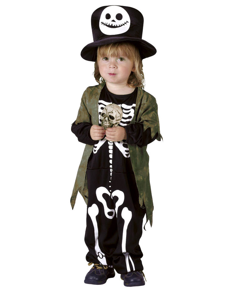 Déguisement squelette de la nuit enfant Halloween