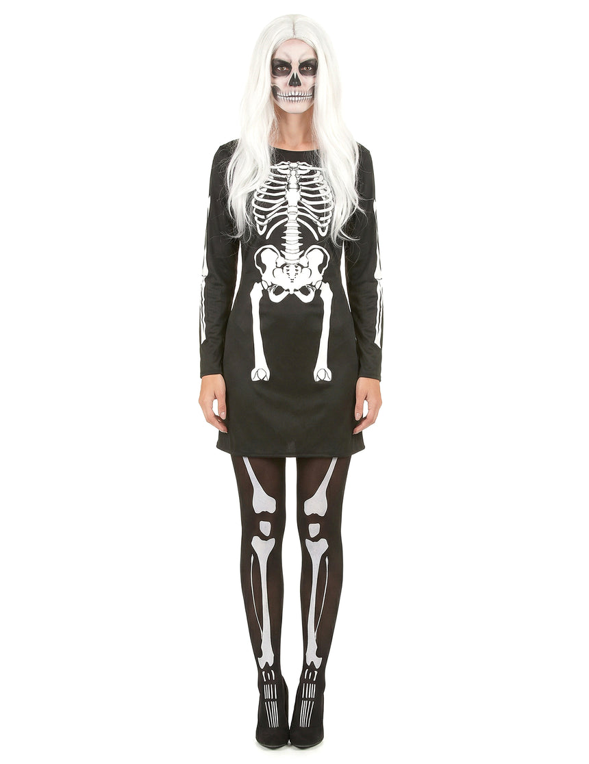 Déguisement squelette femme Halloween