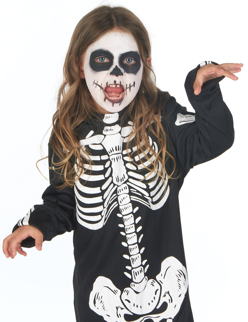 Déguisement squelette fille Halloween