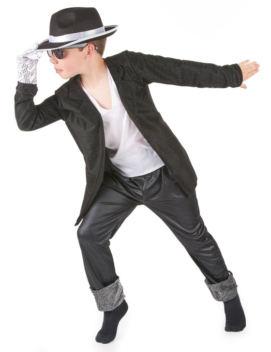 Déguisement star de la pop chic garçon