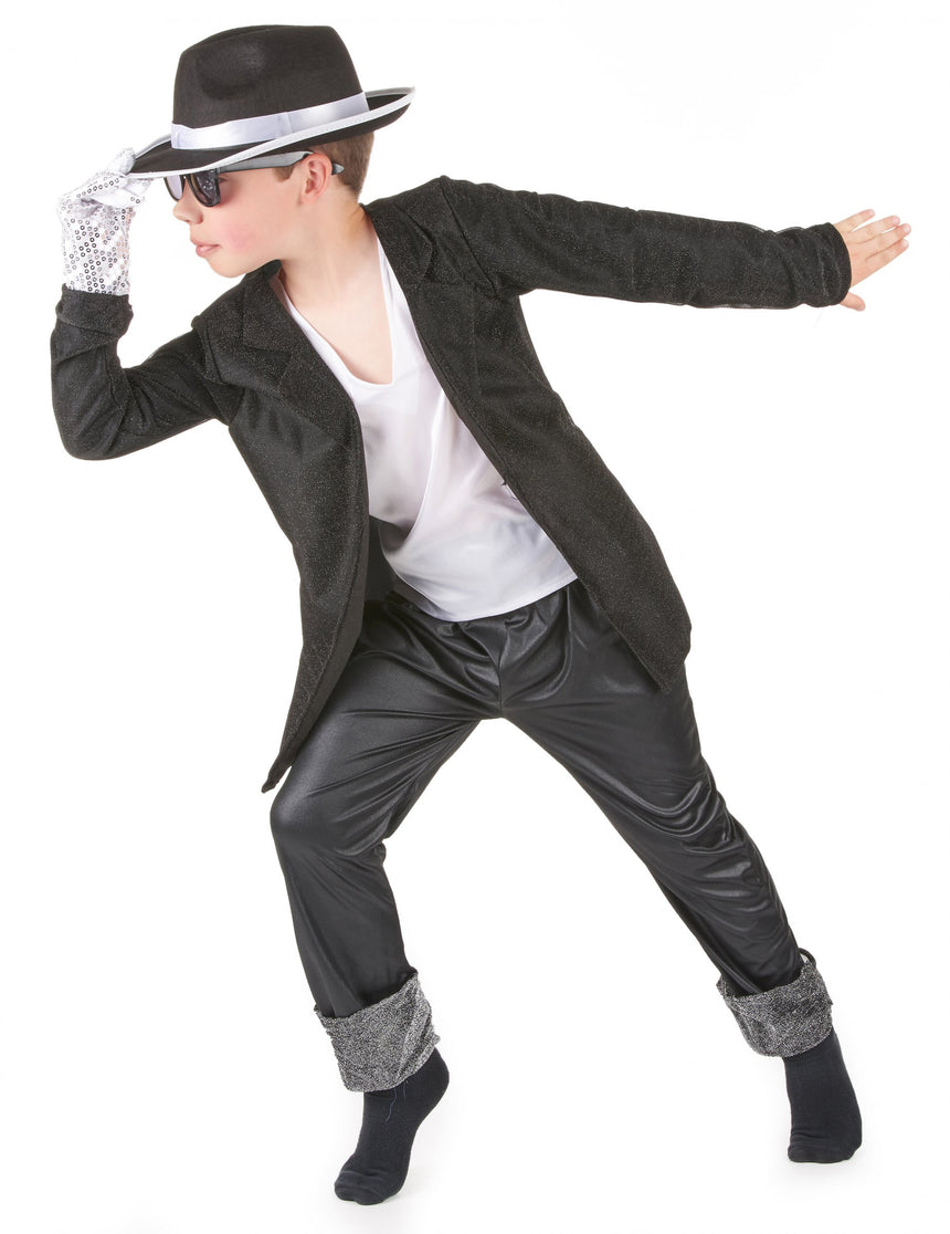 Déguisement star de la pop chic garçon
