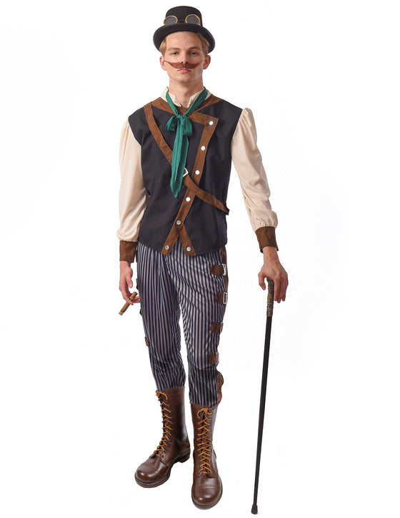 Déguisement steampunk dandy homme
