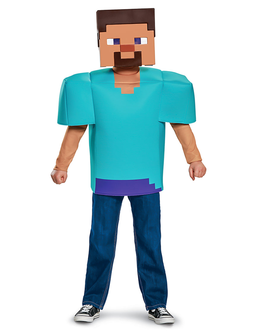 Déguisement Steve Classique Minecraft enfant
