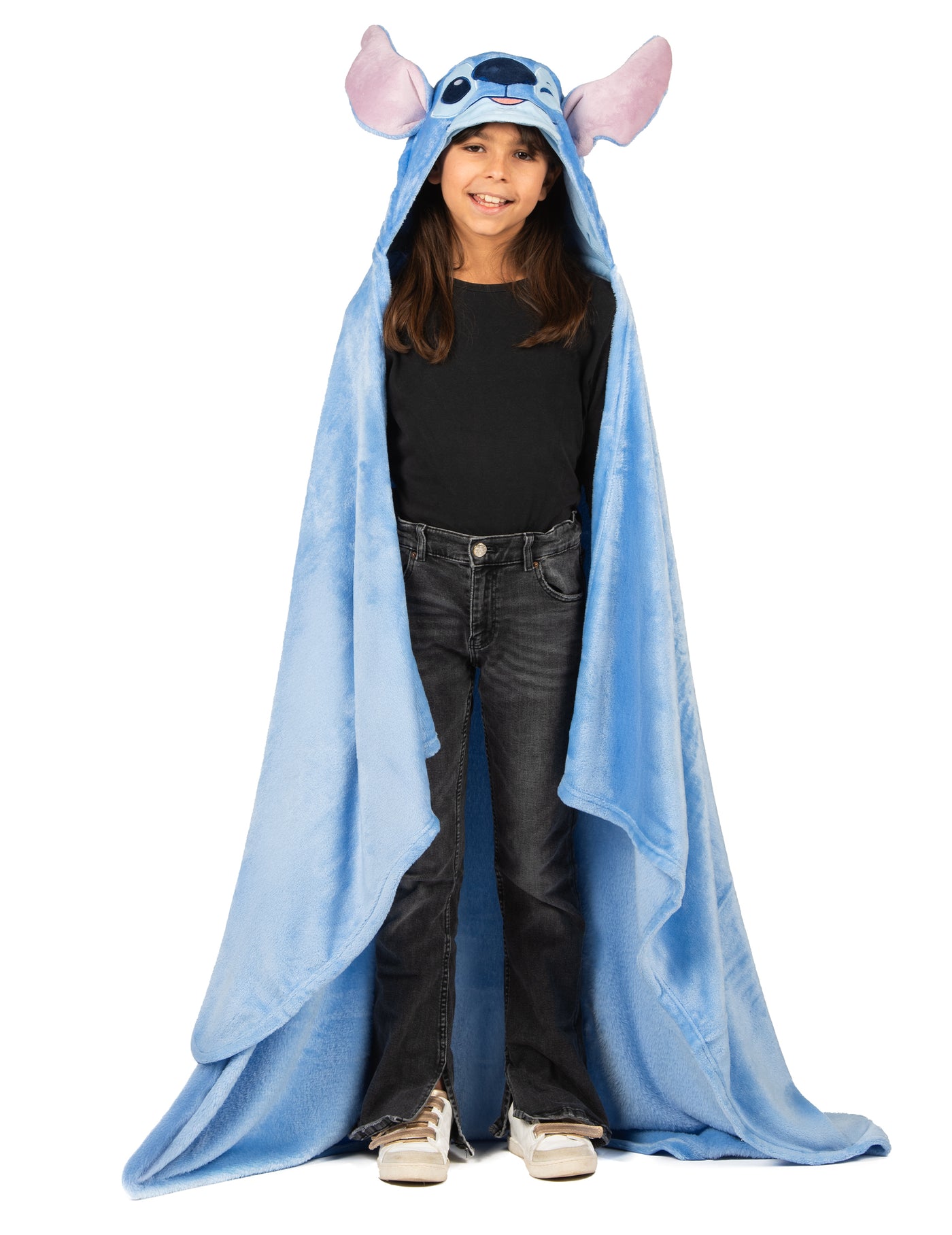 Déguisement Stitch Plaid Polaire à Capuche Enfant Lilo & Stitch