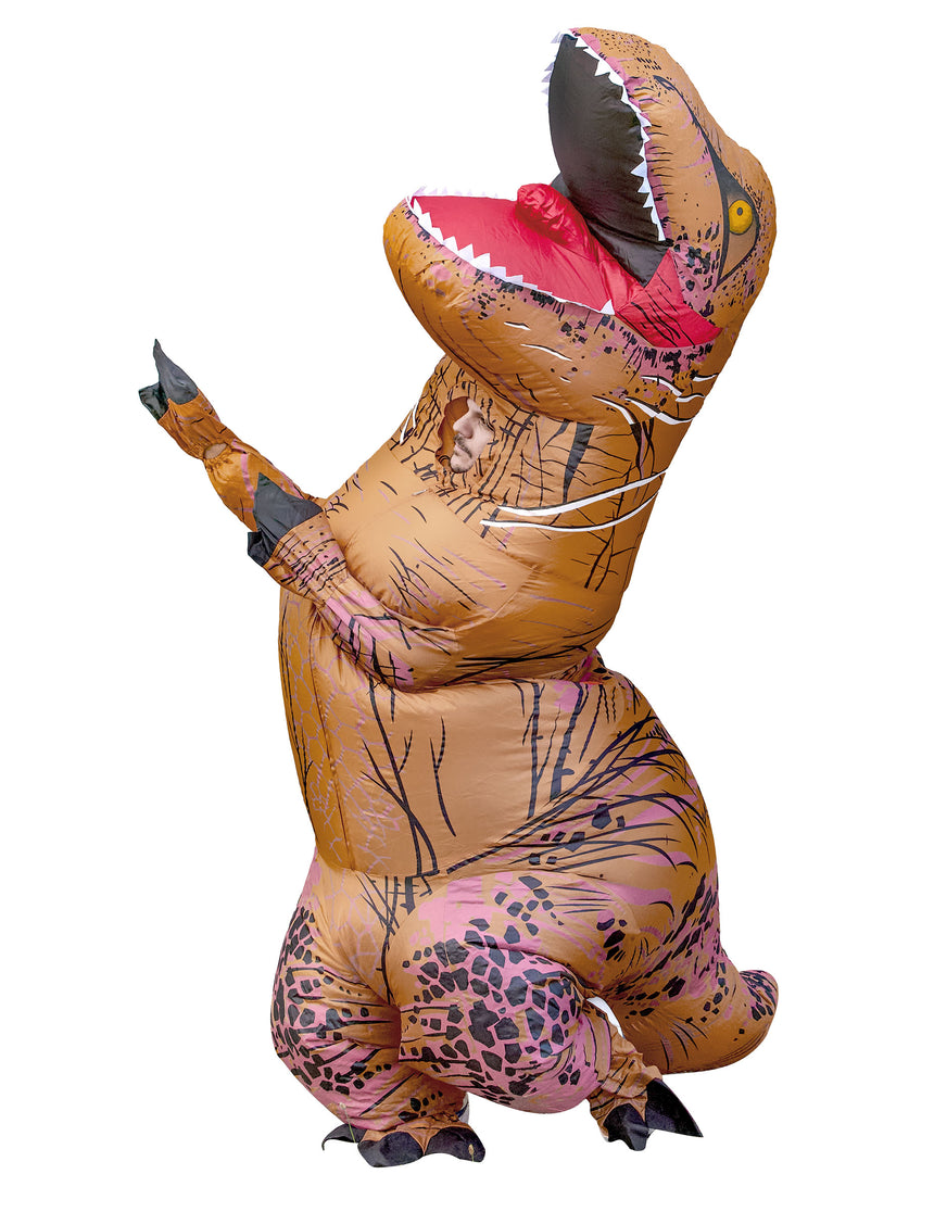 Déguisement T-rex gonflable adulte