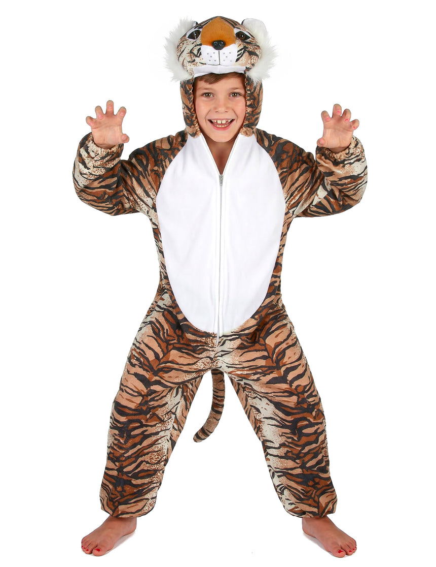 Déguisement tigre réaliste enfant