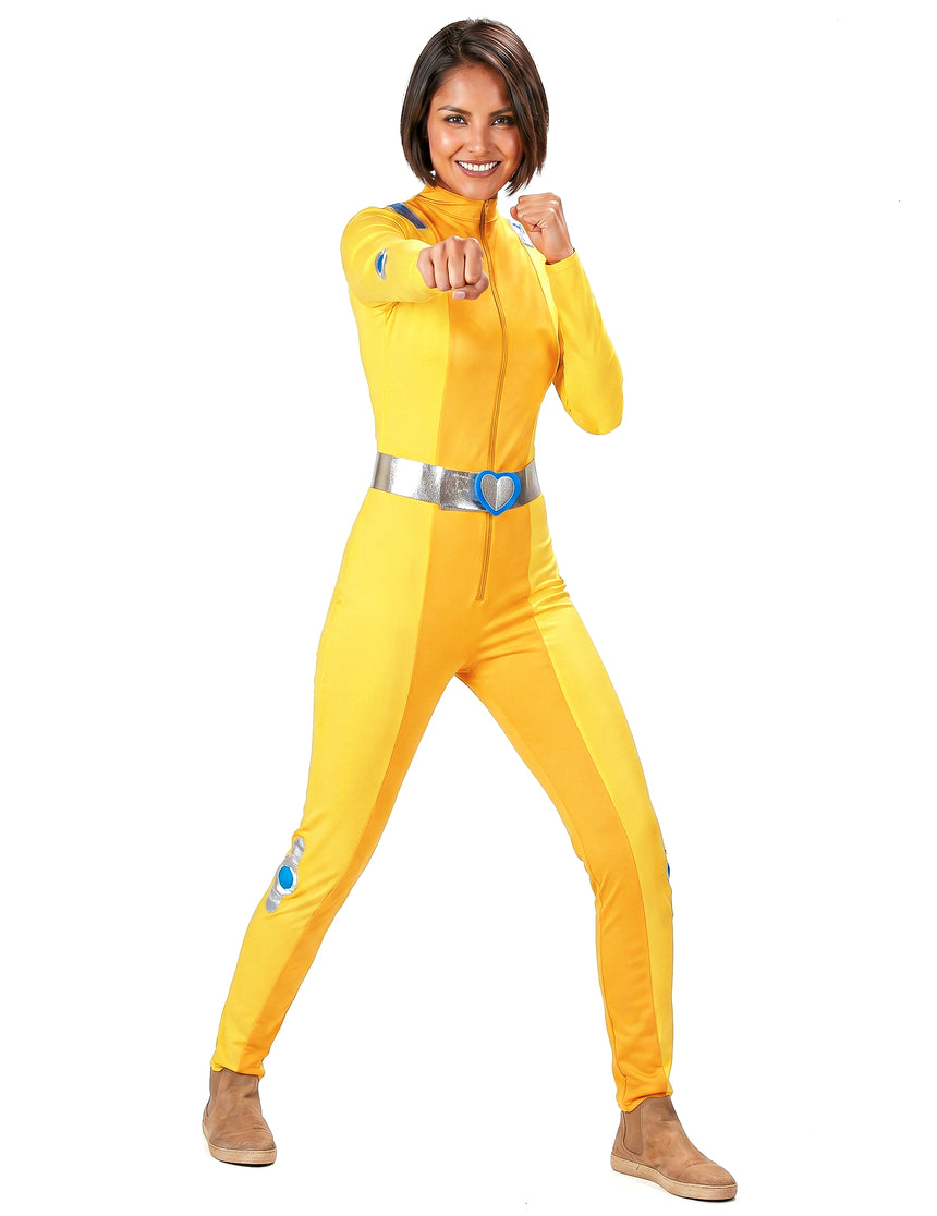 Déguisement Totally Spies jaune Alex femme