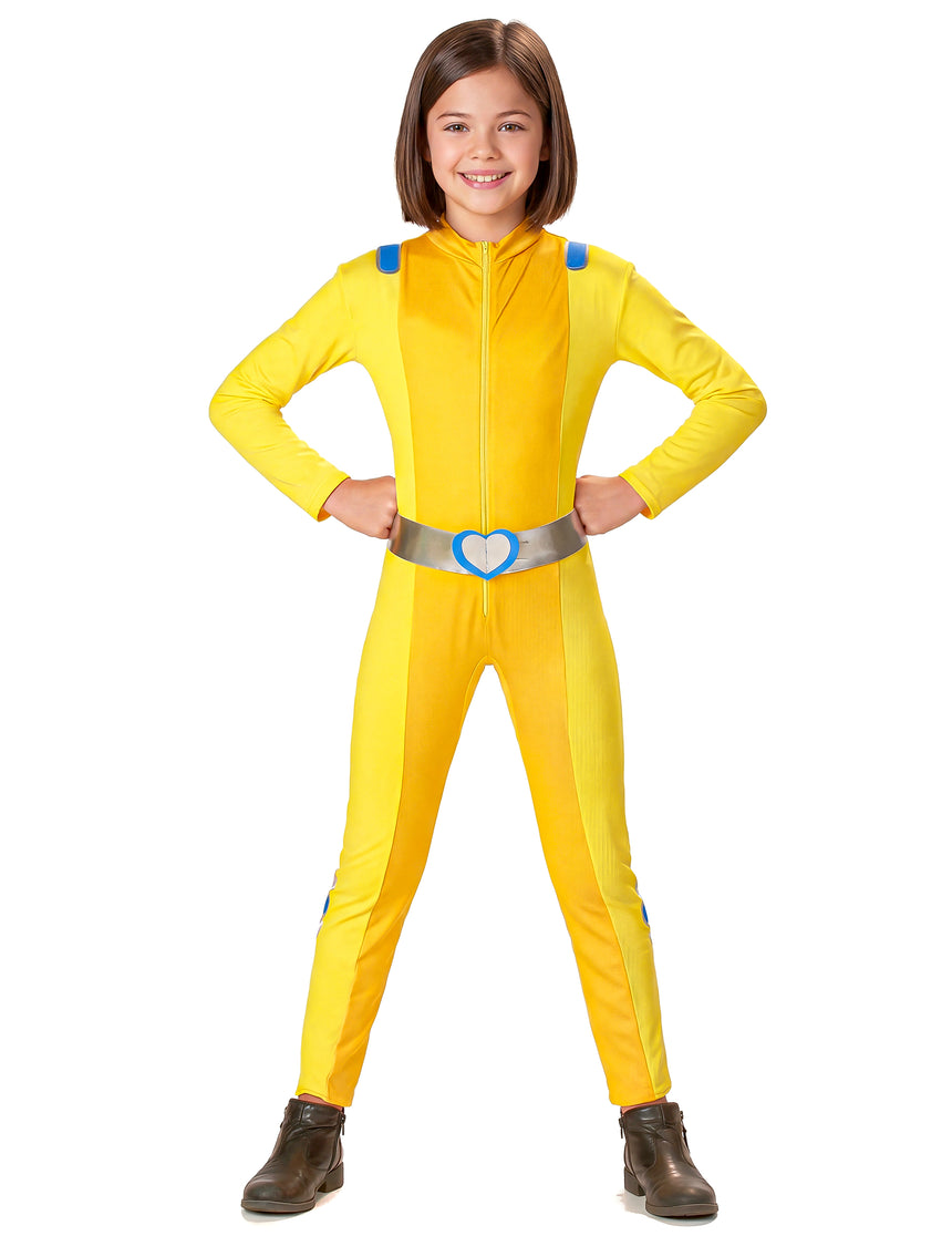 Déguisement Totally Spies jaune Alex fille