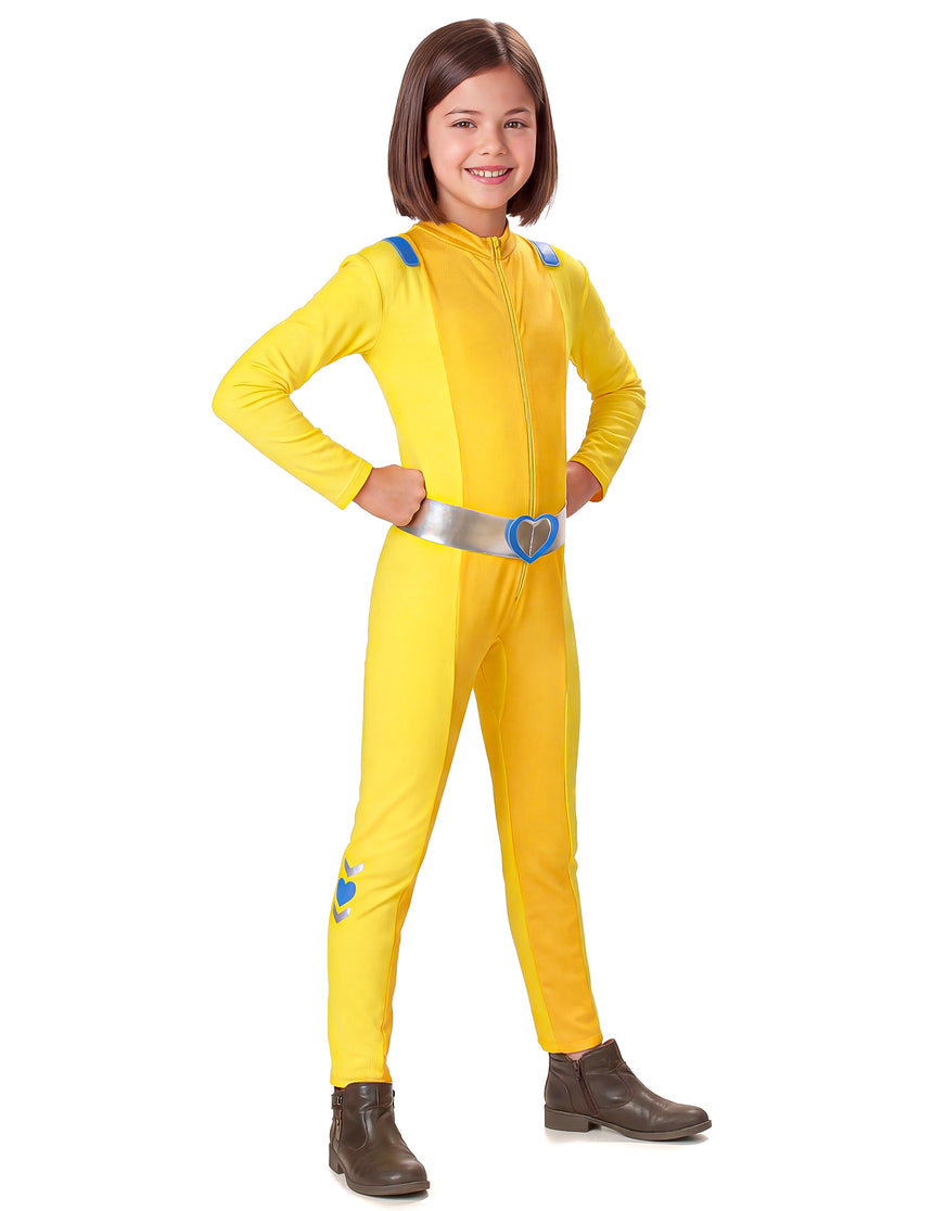 Déguisement Totally Spies jaune Alex fille