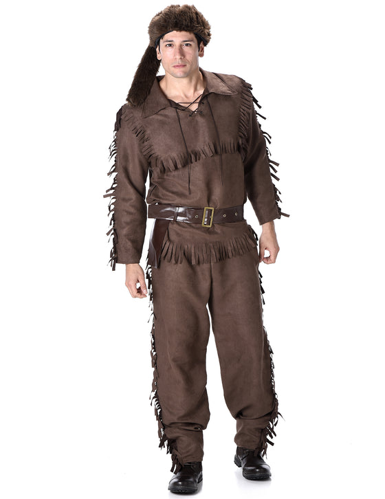 Déguisement trappeur homme