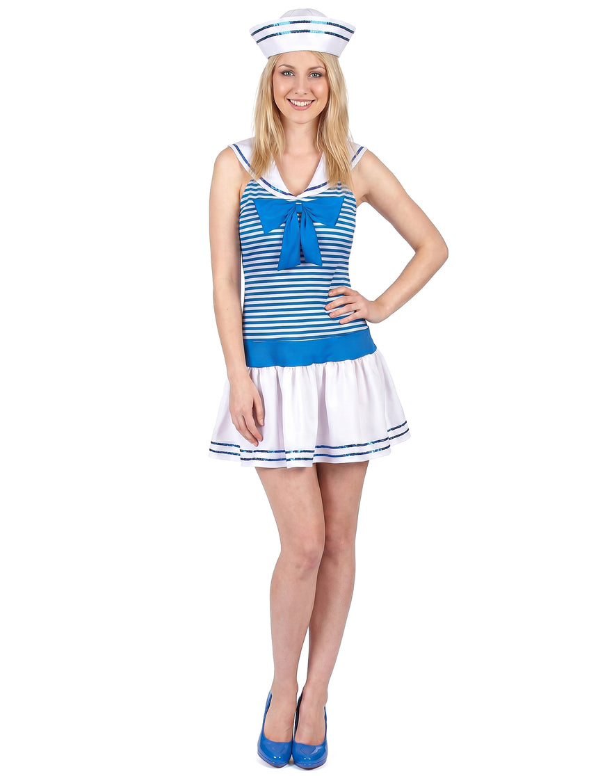 Déguisement uniforme marin sexy femme
