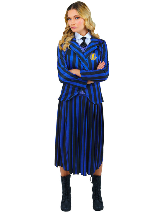Déguisement uniforme scolaire Enid - Wednesday adulte