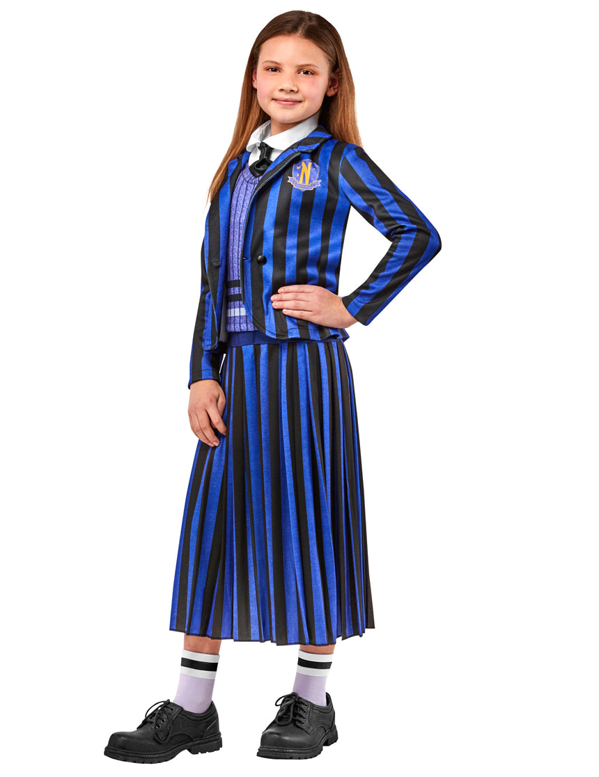 Déguisement uniforme scolaire Enid - Wednesday enfant