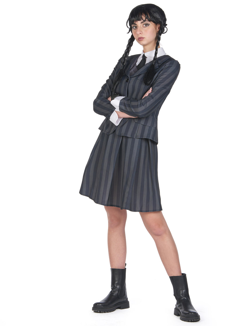 Déguisement uniforme scolaire gothique femme
