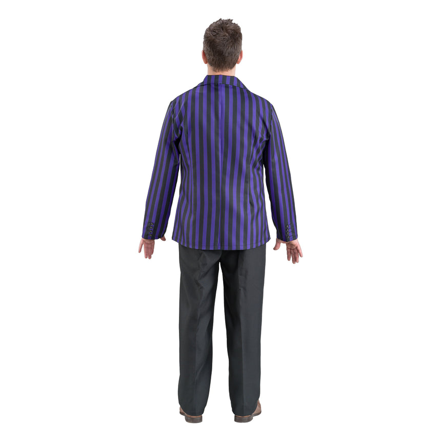 Déguisement uniforme scolaire Nevermore Wednesday homme