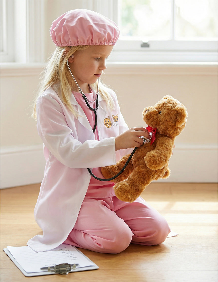 Déguisement vétérinaire rose fille
