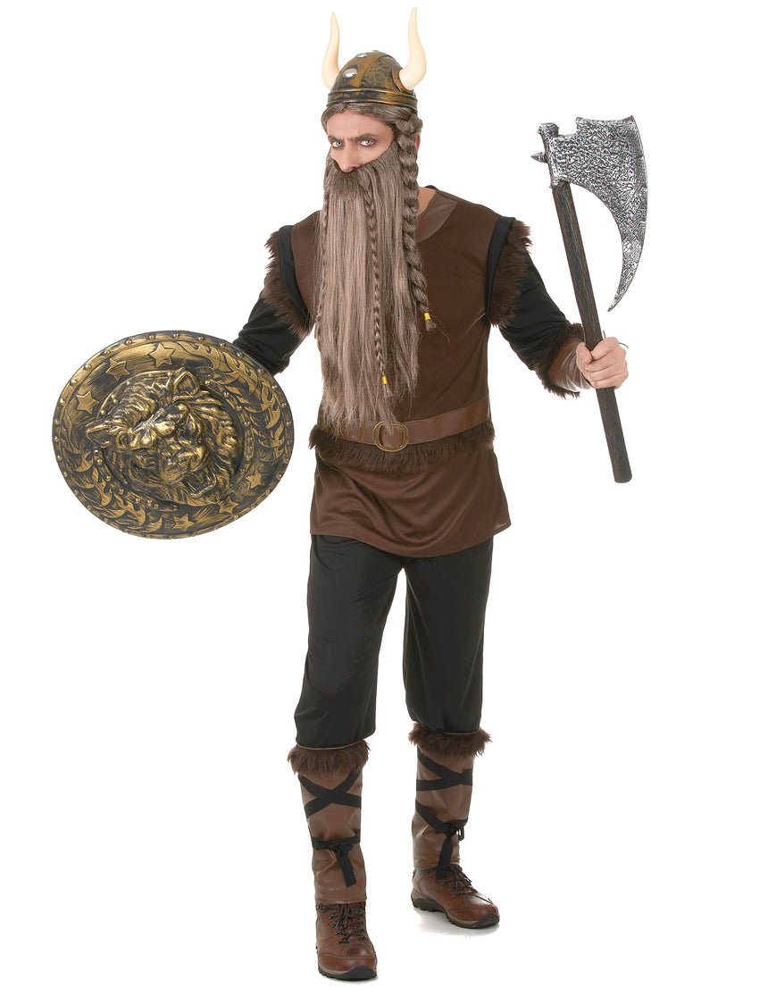 Déguisement Viking effet cuir Homme