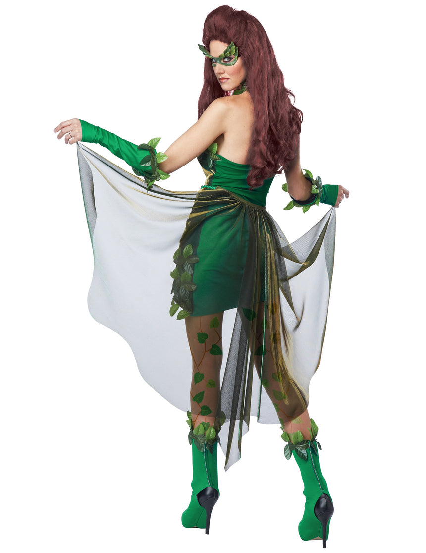 Déguisement vilaine empoisonneuse femme vert