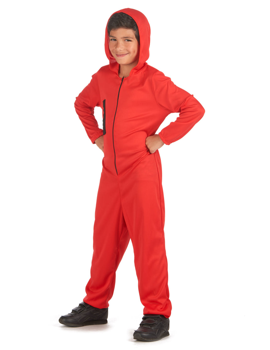 Déguisement voleur rouge enfant