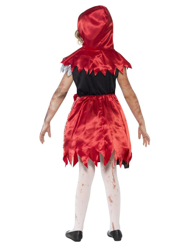 Déguisement zombie chaperon rouge fille