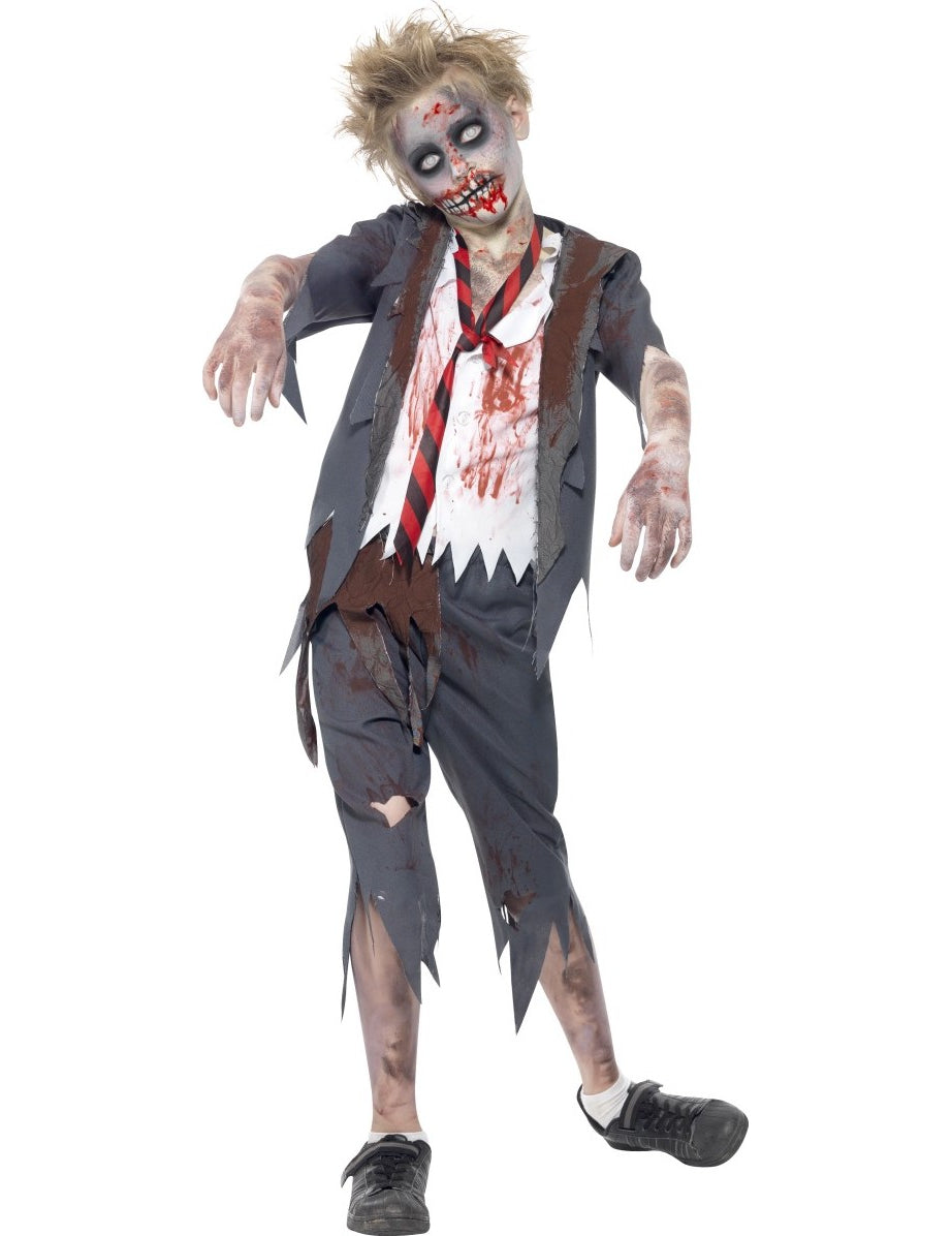 Déguisement zombie écolier garçon Halloween