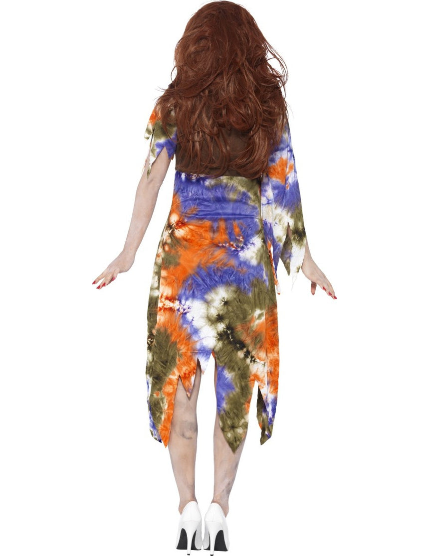 Déguisement zombie hippie femme Halloween