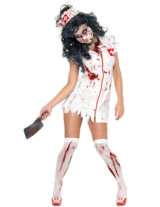 Déguisement zombie infirmière femme Halloween