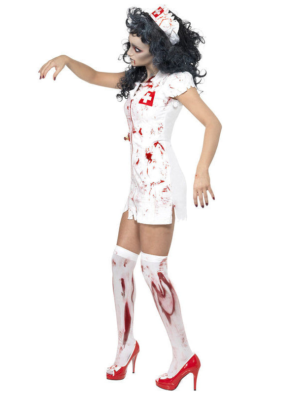 Déguisement zombie infirmière femme Halloween