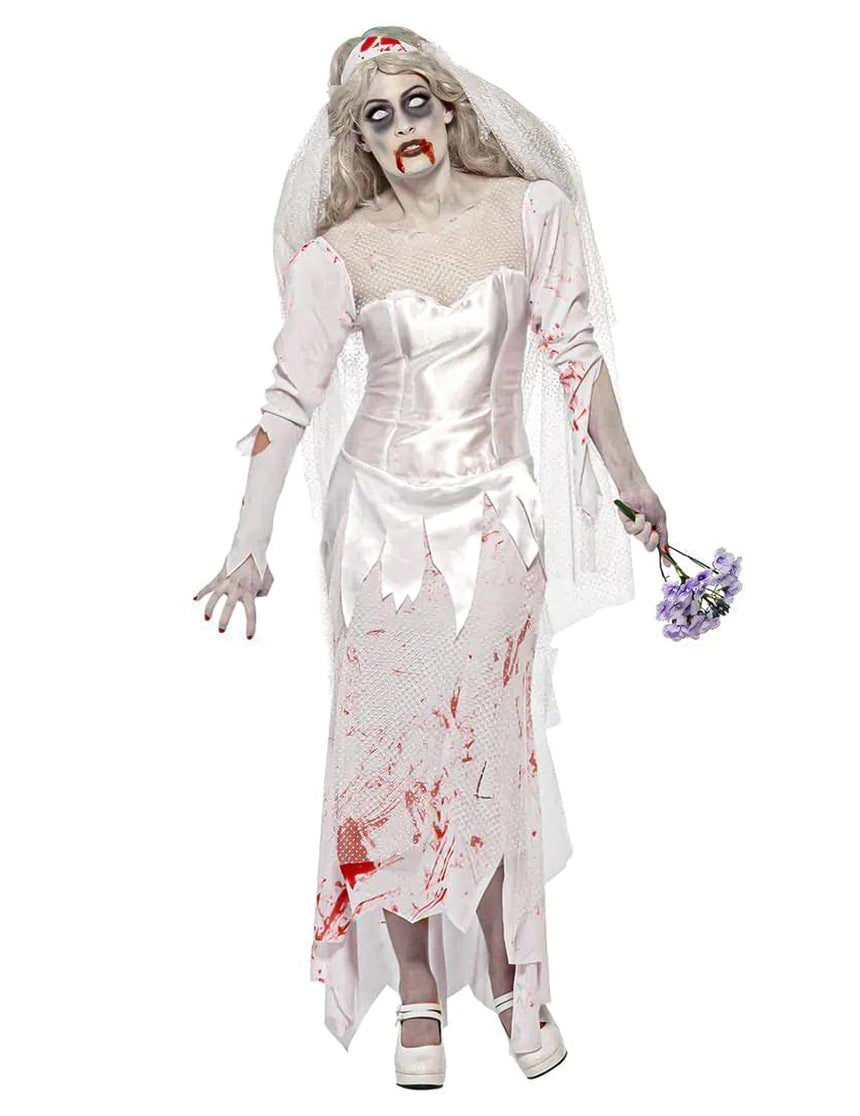 Déguisement zombie mariée femme Halloween