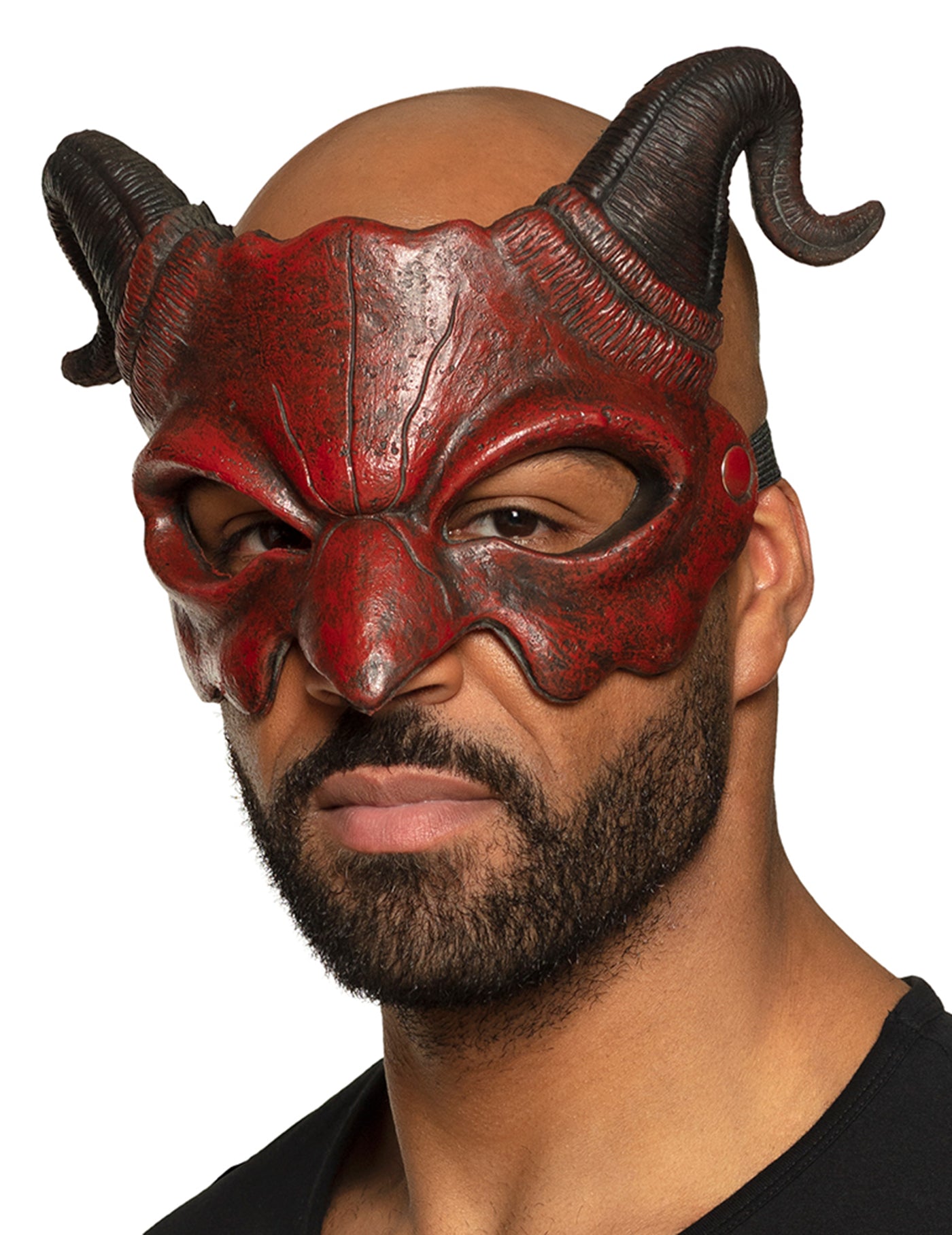 Demi-masque démon adulte