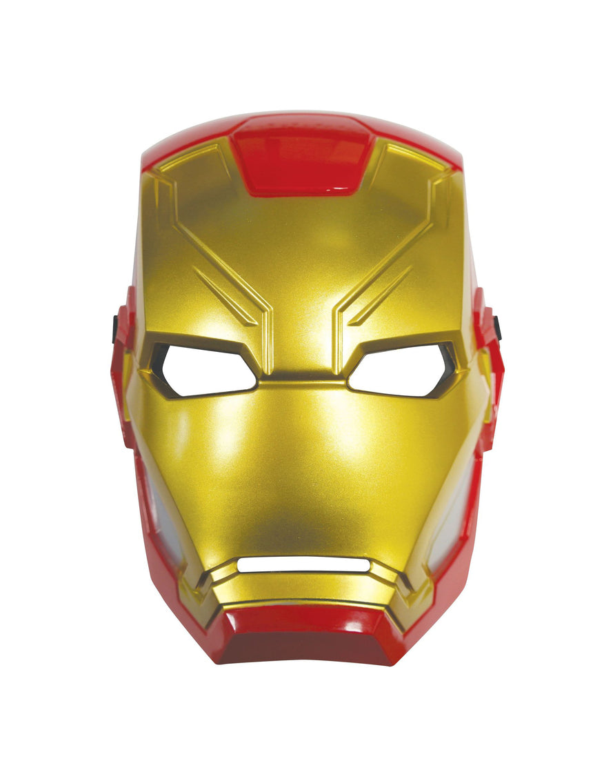 Demi-masque plastique Iron Man enfant