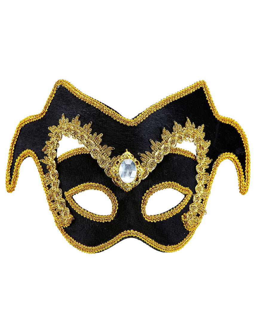 Demi masque vénitien adulte