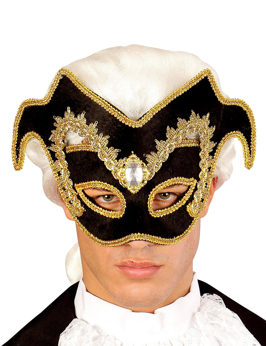 Demi masque vénitien adulte