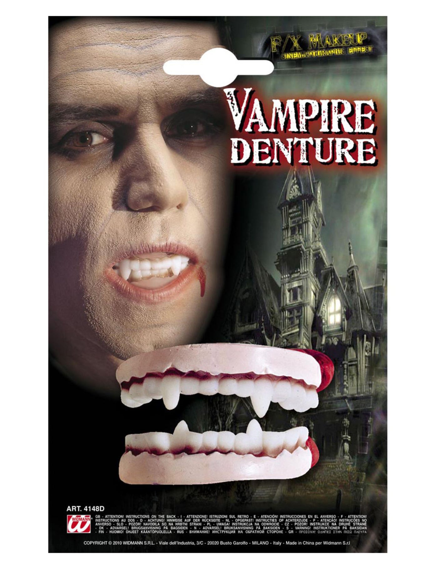 Dentier vampire adulte Halloween