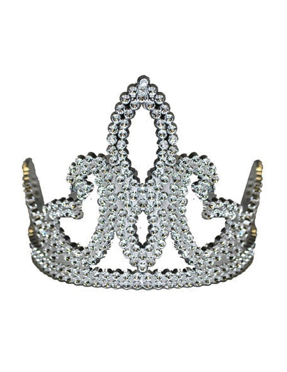 Diadème princesse argenté fille