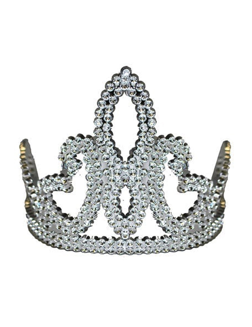 Diadème princesse argenté fille