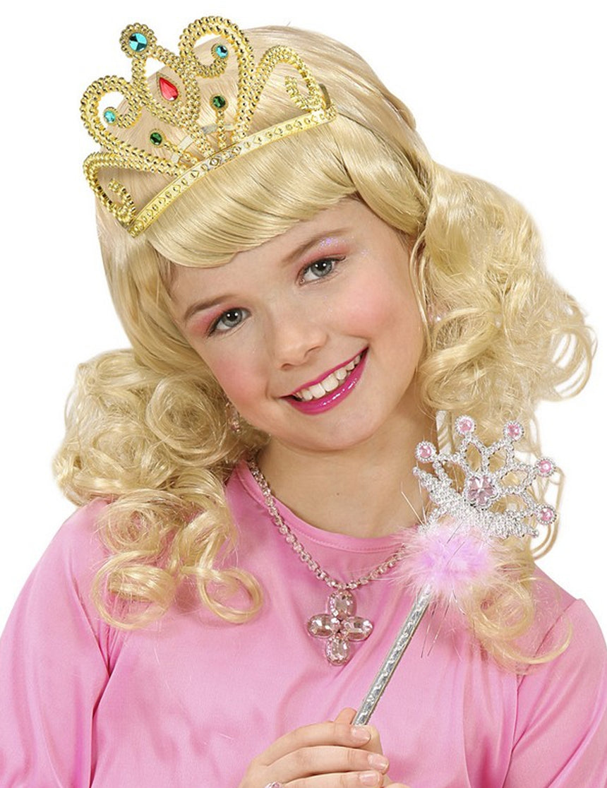 Diadème reine doré
