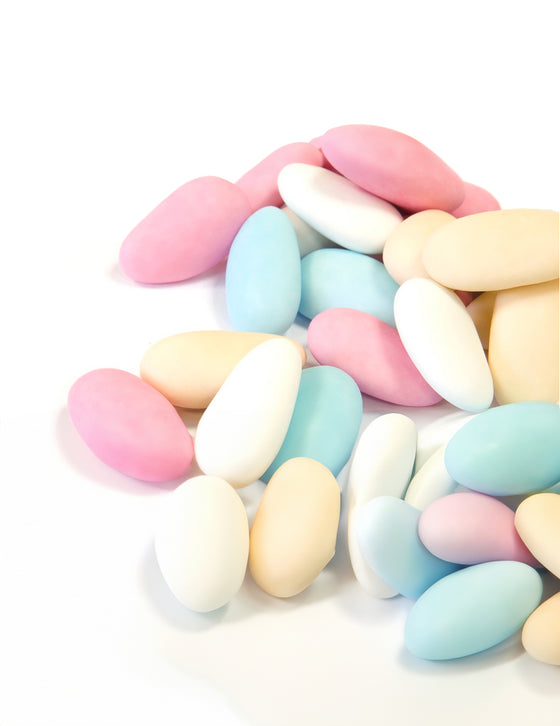 Dragées amandes multicolore 500 gr pour communion