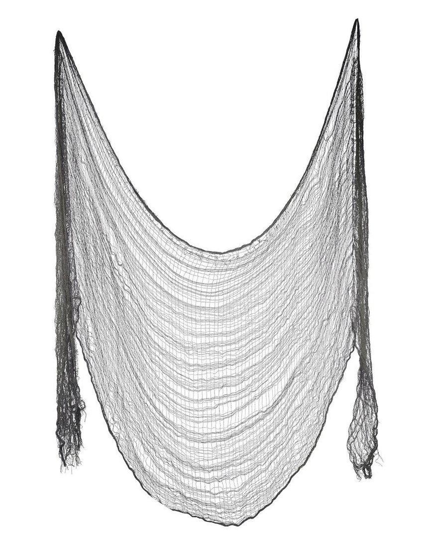 Drap gris d'Halloween 180 x 75 cm